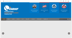 Desktop Screenshot of isbhf.com